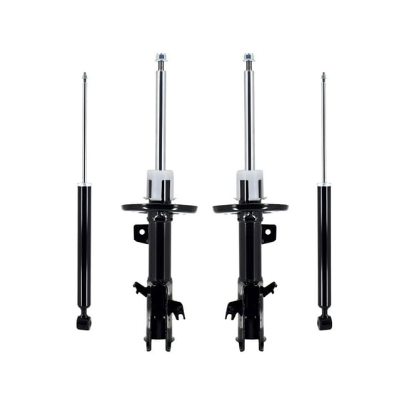 Front-Rear Set 4 Suspension Shock Strut Assembly For 2011-2019 Ford Fiesta
