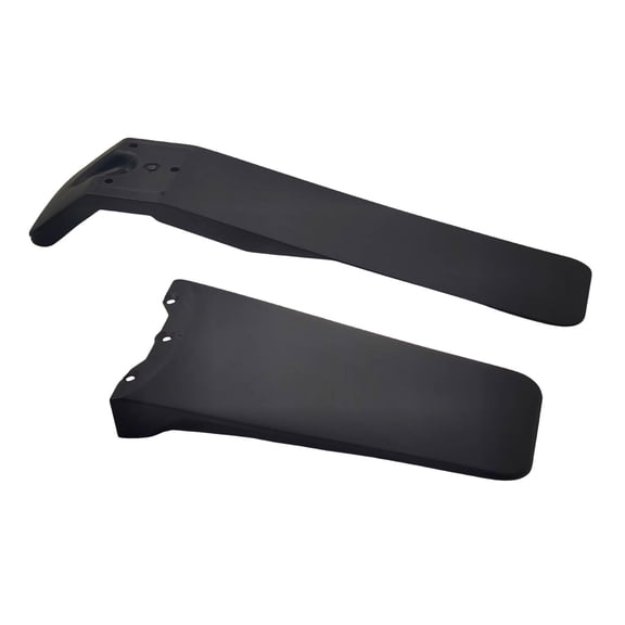 Front & Rear Set for Off Road Motorcycles | Black Mudguards for Enhanced Clearance and 2PCS