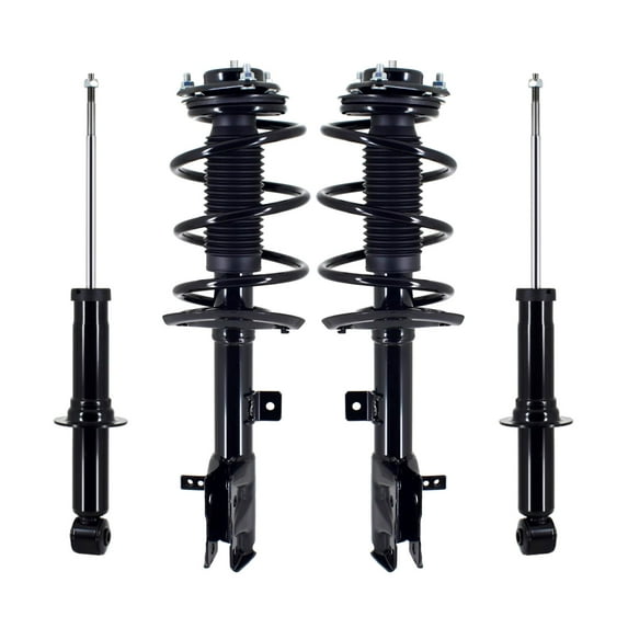 Front-Rear Set of 4 Quick Complete Strut-Bare Strut For 2007-2010 Jeep Patriot