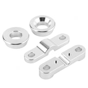 Front Rear Shifter Bushing Kit Replace Aluminum Alloy Fit for Honda Civic/Del Sol B16 B18