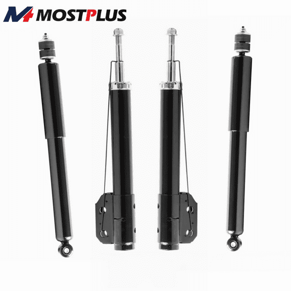 MOSTPLUS Set Front & Rear Shocks Absorber Struts for 1994-2004 Ford Mustang GT Base Coupe