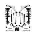 thumbnail image 1 of Front and Rear Shock Strut Coil Spring Control Arm and Sway Bar Link Tie Rod End Kit - 16 Piece - Compatible with 2009 - 2014 Nissan Maxima 2010 2011 2012 2013, 1 of 2