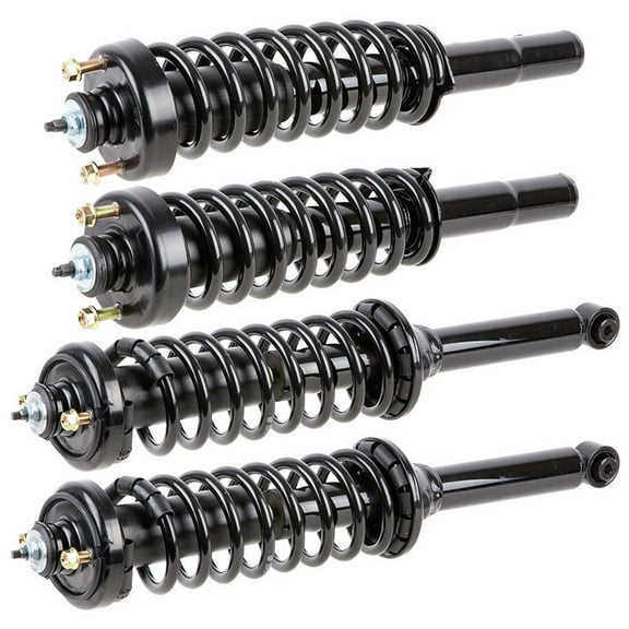 Front Rear Shock Strut Spring Set For Honda CR-V CRV 1997 1998 1999 2000 2001 - BuyAutoParts