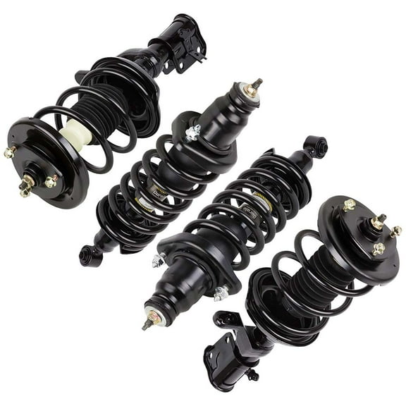 Front Rear Shock Strut Spring Set For Honda Civic 2001 2002 2003 2004 2005 - BuyAutoParts