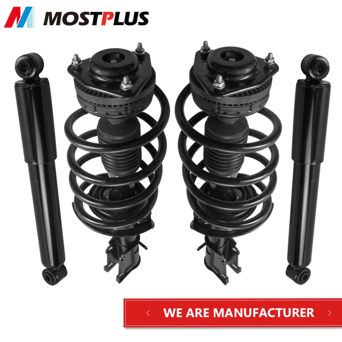 Front+Rear Shock Struts Assembly For Chrysler Town & Country Dodge Grand Caravan Fits select