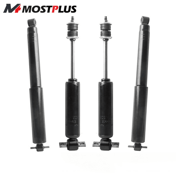 MOSTPLUS Set 4 Shocks Absorbers Struts for Chevy Blazer S10 GMC Jimmy Sonoma Front+Rear