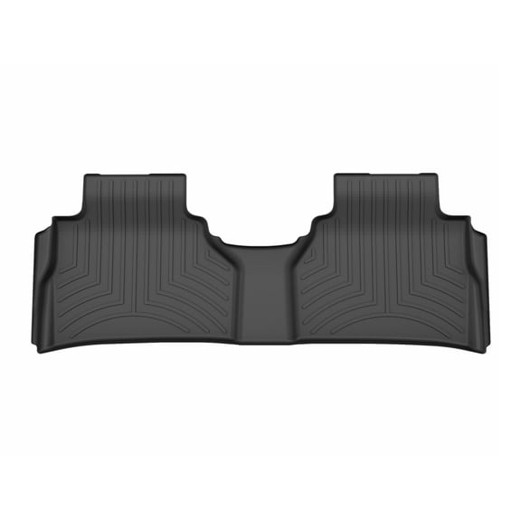 WeatherTech Custom Fit FloorLiners compatible with 2025-2026 Nissan Murano - 2nd Row, Black
