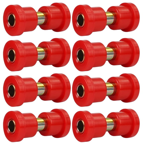 Front & Rear Spring Bushing Kit Bushing and Sleeve Kit for 1981-Up Replace 1012303 1015583
