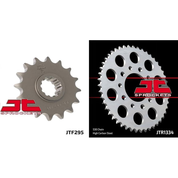 Front & Rear Sproket Kit for HONDA CBR600 FH,FJ,FK,FL-PC19/23 87-90 JT Sprockets
