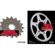 Front & Rear Sproket Kit KAWASAKI ZX-6R-ZX636 FDF,FEF,FFF,FGF-Ninja ABS 13-16 JT Sprockets
