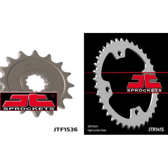 Front & Rear Sproket Kit KSF450 B8,B9F,BAF,BBF,BCS,BDF,BEF-KFX450 R 08-14 JT Sprockets