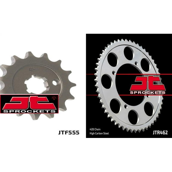 Front & Rear Sproket Kit KX100 C3,D1-D9F,DBF-DDF,FEF,FFF,FGF-428 Chain Conversion 00-16 JT Sprockets