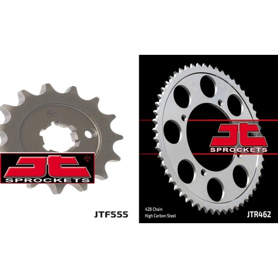 Front & Rear Sproket Kit for KAWASAKI KX100 B7-428 Chain Conversion-USA 97 JT Sprockets