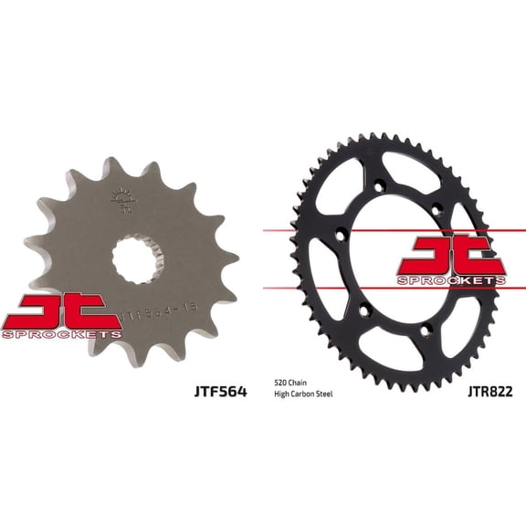 Front & Rear Sproket Kit for GAS GAS 125 EC Racing 13 JT Sprockets