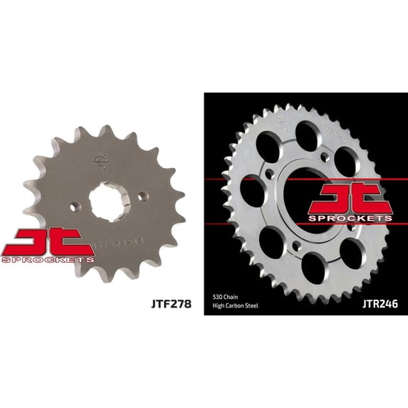 Front & Rear Sproket Kit for HONDA CB450 T Hawk-USA 82 JT Sprockets