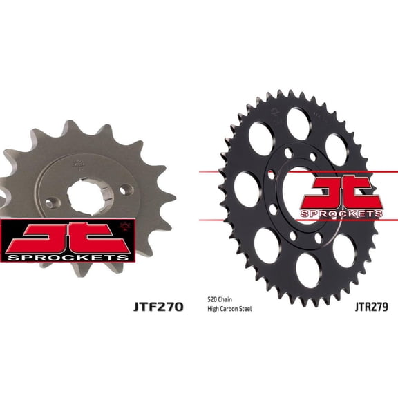 Front & Rear Sproket Kit for HONDA CBX250 Night Hawk 87 JT Sprockets