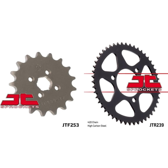 Front & Rear Sproket Kit for HONDA CR80 RB Elsinore 81 JT Sprockets