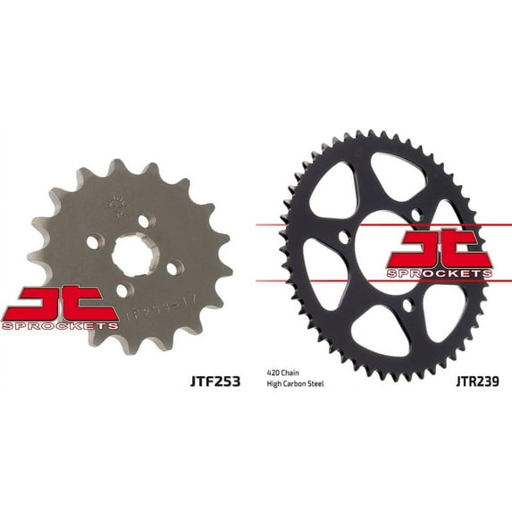 Front & Rear Sproket Kit for HONDA CR80 RB Elsinore 81 JT Sprockets