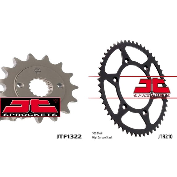 Front & Rear Sproket Kit for HONDA CRM250 AR-MD32-Japan 97-99 JT Sprockets