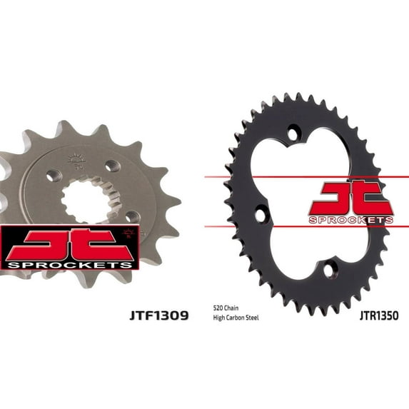 Front & Rear Sproket Kit for HONDA TRX400 X 13-14 JT Sprockets