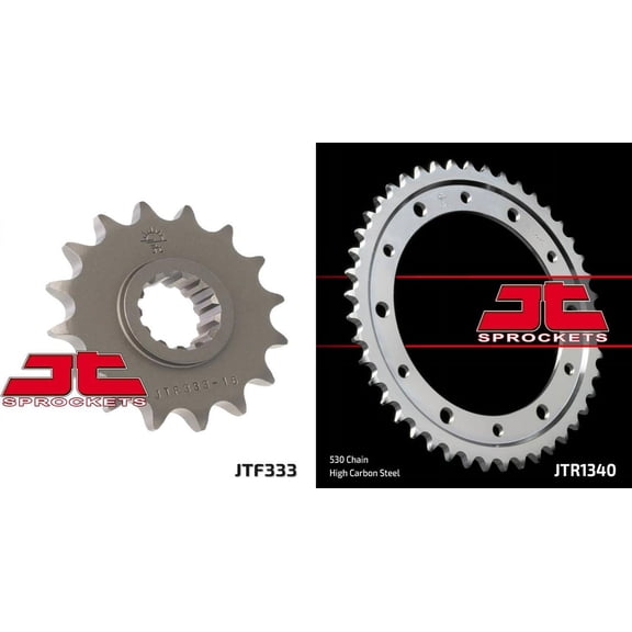 Front & Rear Sproket Kit for HONDA VFR750 FL,FM,FN,FP,FR,FS,FT,FV,FW-RC36 90-98 JT Sprockets