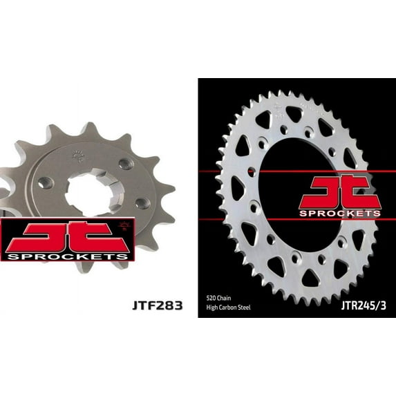 Front & Rear Sproket Kit for HONDA VTR250 Interceptor-USA 88 JT Sprockets