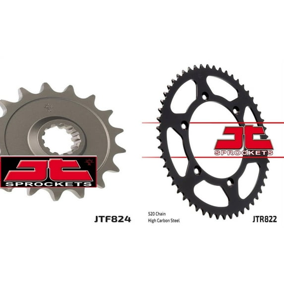 Front & Rear Sproket Kit for HUSQVARNA 410 TE 95-00 JT Sprockets