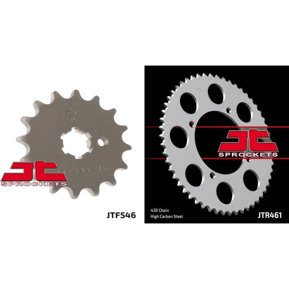 Front & Rear Sproket Kit for KAWASAKI KX100 B7-USA 97 JT Sprockets
