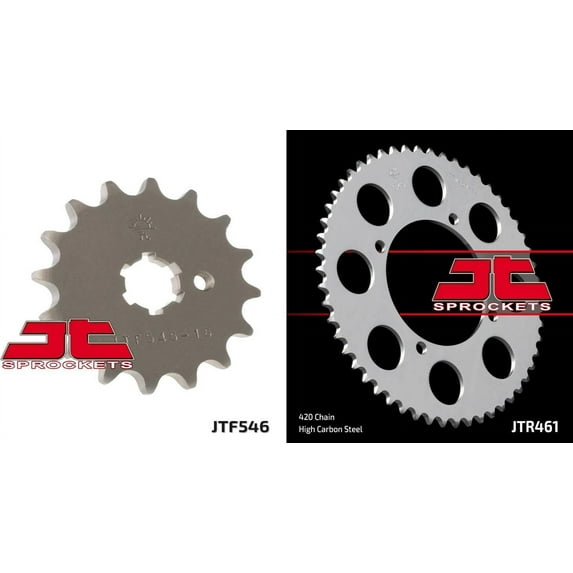 Front & Rear Sproket Kit for KAWASAKI KX80 N2,N3 89-90 JT Sprockets