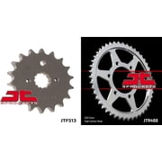 Front & Rear Sproket Kit for KAWASAKI KZ650 C1,C2,C3 Custom-USA 77-79 JT Sprockets
