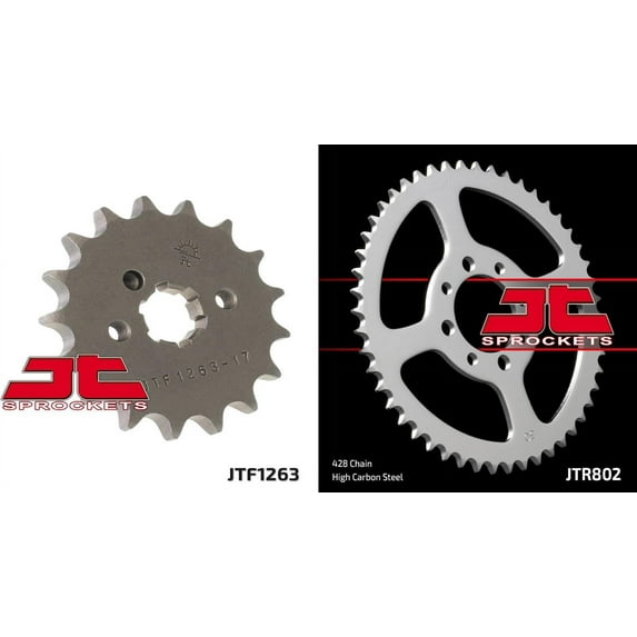 Front & Rear Sproket Kit for KAWASAKI MC90 G-USA 70-75 JT Sprockets