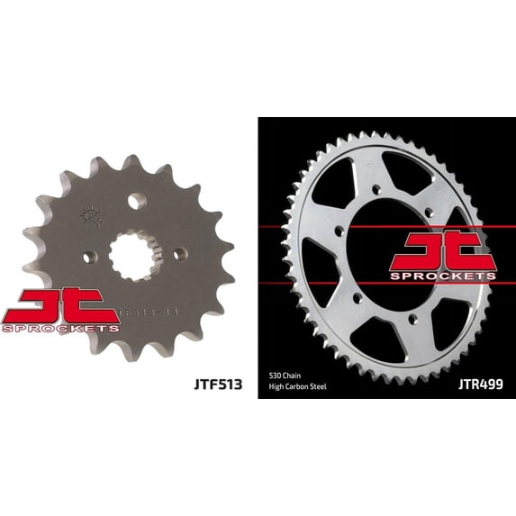 Front & Rear Sproket Kit for KAWASAKI ZZR400-ZX400K1,K2,K3-Japan JT Sprockets