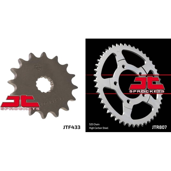 Front & Rear Sproket Kit for SUZUKI GSF400 P,R Bandit 93-94 JT Sprockets