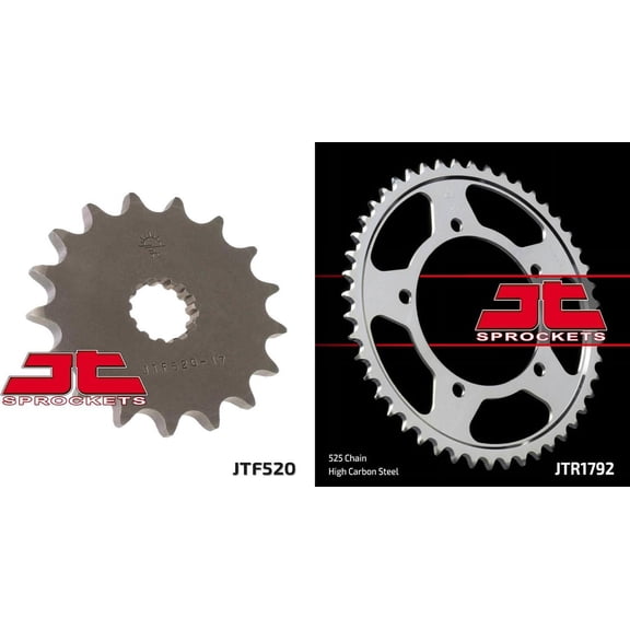 Front & Rear Sproket Kit for SUZUKI GSR600 K6,K7,K8,K9,L0 06-10 JT Sprockets