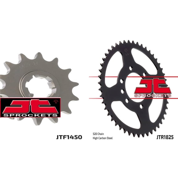 Front & Rear Sproket Kit for SUZUKI LT500 R- H Quadzilla 87 JT Sprockets