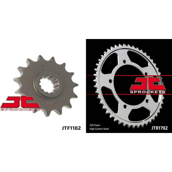 Front & Rear Sproket Kit for TRIUMPH 650 Daytona 05 JT Sprockets
