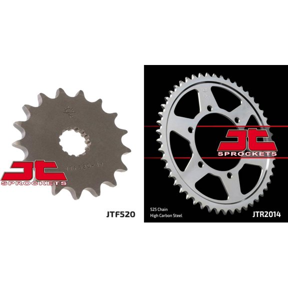 Front & Rear Sproket Kit for TRIUMPH 800 Tiger XC 11-16 JT Sprockets