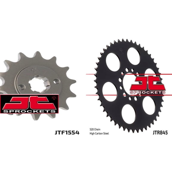 Front & Rear Sproket Kit for YAMAHA DT200 L 85 JT Sprockets