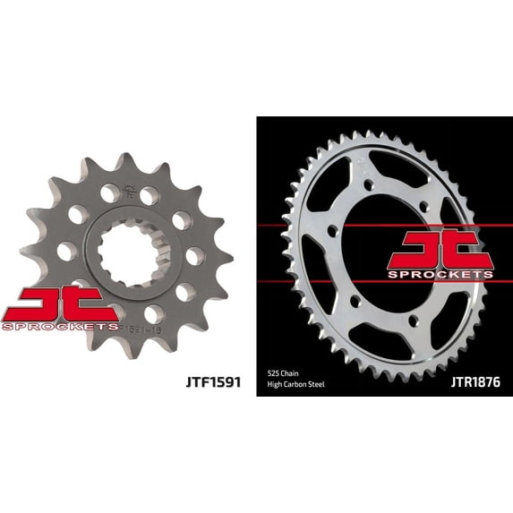 Front & Rear Sproket Kit for YAMAHA FJ-09 F,F,C,G,GC-1RC-USA 16 JT Sprockets