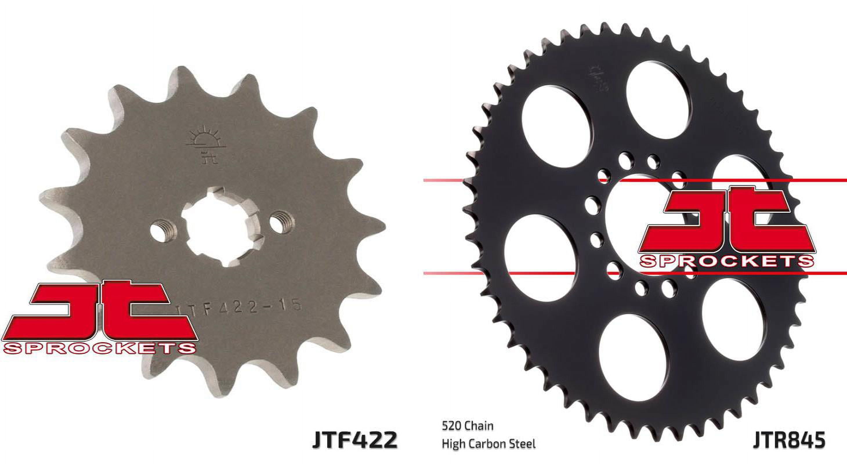 Front \u0026 Rear Sproket Kit for YAMAHA IT125 G,H-USA 80-81 JT Sprockets