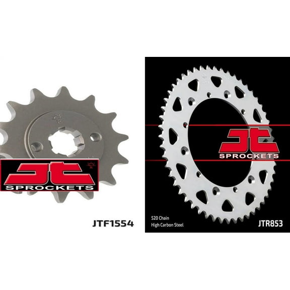 Front & Rear Sproket Kit for YAMAHA YFS200 U,W,A,B,D,E,F,G,H,J,K Blaster 88-98 JT Sprockets