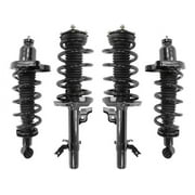 Front and Rear Strut and Coil Spring Assembly Kit - 4-Piece - Compatible with 2014 - 2020 Acura MDX FWD Excludes AWD Models 2015 2016 2017 2018 2019