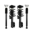 thumbnail image 1 of Front and Rear Strut Coil Spring and Shock Absorber Assembly Kit - 4 Piece - Compatible with 2008 - 2014 Mercedes-Benz C300 AWD (without Electronic Suspension) 2009 2010 2011 2012 2013, 1 of 2