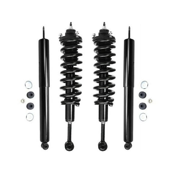 Front and Rear Strut and Shock Absorber Assembly Kit - 4 Piece - Compatible with 2005 - 2015 Toyota Tacoma 2006 2007 2008 2009 2010 2011 2012 2013 2014