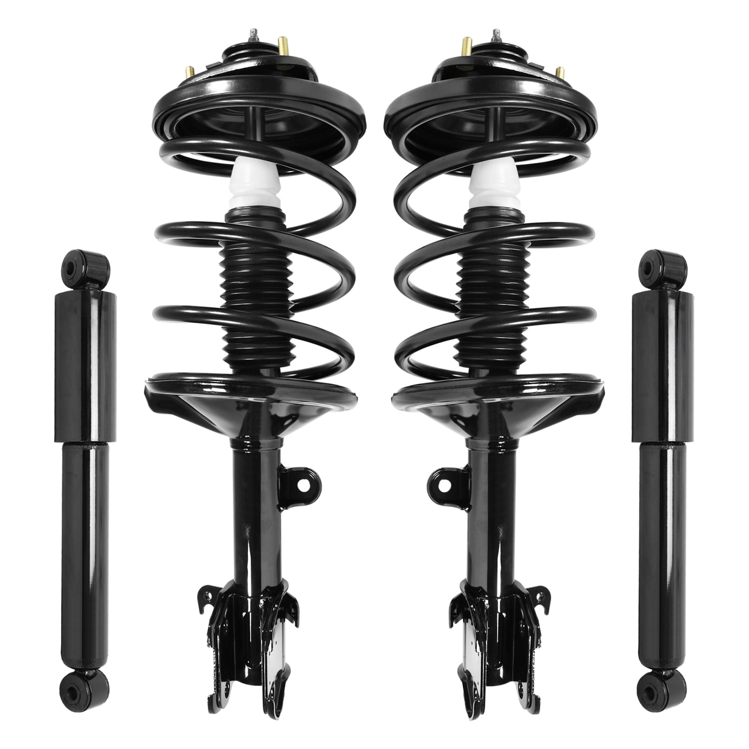 Unity Automotive 4-11661-250020-001 Fnt & Rr Complete Strut Assembly Shock Kit For 1999-2004 Honda Odyssey