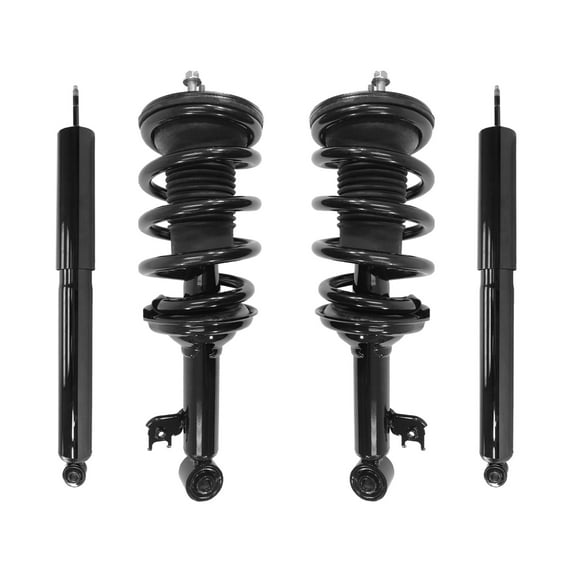 Front & Rear Complete Strut Assembly Shock Kit for 2005-2015 Toyota Tacoma RWD Base