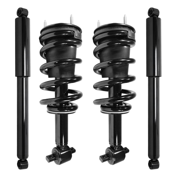 Unity Automotive 4-11580-251500-001 4 Wheel Strut & Shock Absorber Kit Fits 2007-2013 Chevrolet Silverado 1500