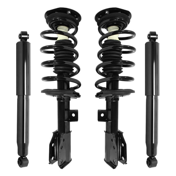 Unity Automotive 4-11463-251140-001 4 Wheel Strut & Shock Absorber Kit Fits 2010-2017 Chevrolet Equinox