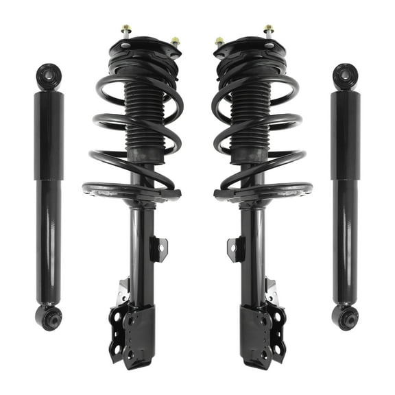 Unity Automotive 4-11627-253090-001 Fnt & Rr Complete Strut Assembly Shock Kit For 2010-2015 Lexus RX350, 2010-2015 Lexus RX450h