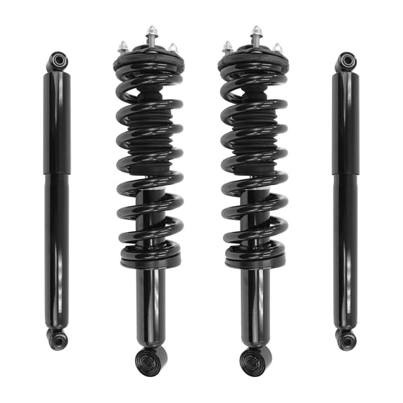 Front & Rear Strut Shock for 2015-2019 Chevrolet Colorado, 2015-2019 GMC Canyon